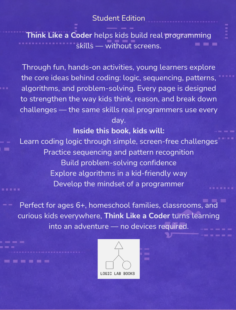 Student Edition Back Cover